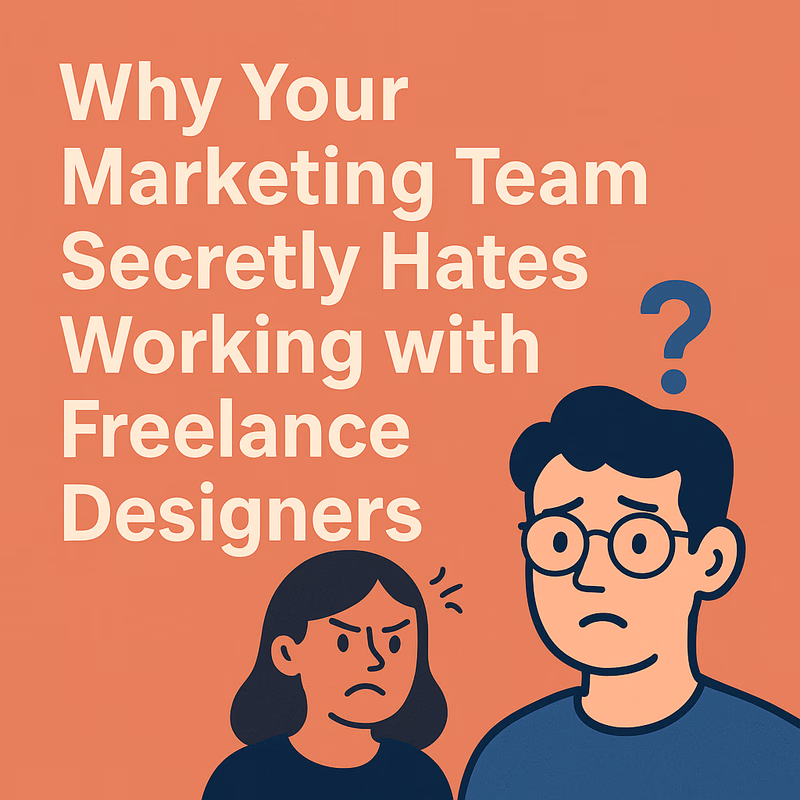 Understanding Marketing Team Challenges with Freelance Design