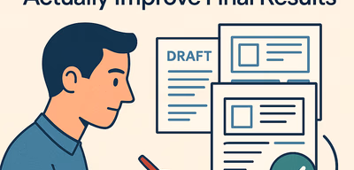 Perfectionism & Iteration: Enhancing Quality Through Revisions