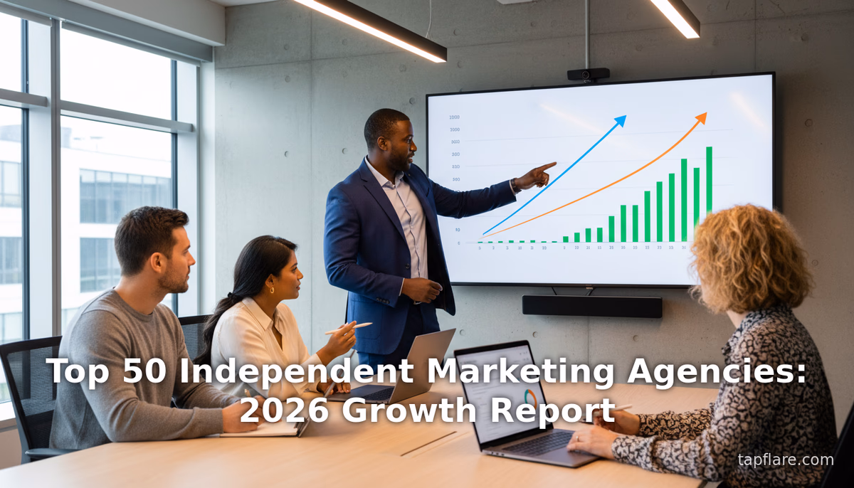 Top 50 Independent Marketing Agencies: 2026 Growth Report