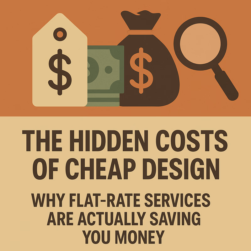 Economic Analysis of Flat-Rate Design Service Models
