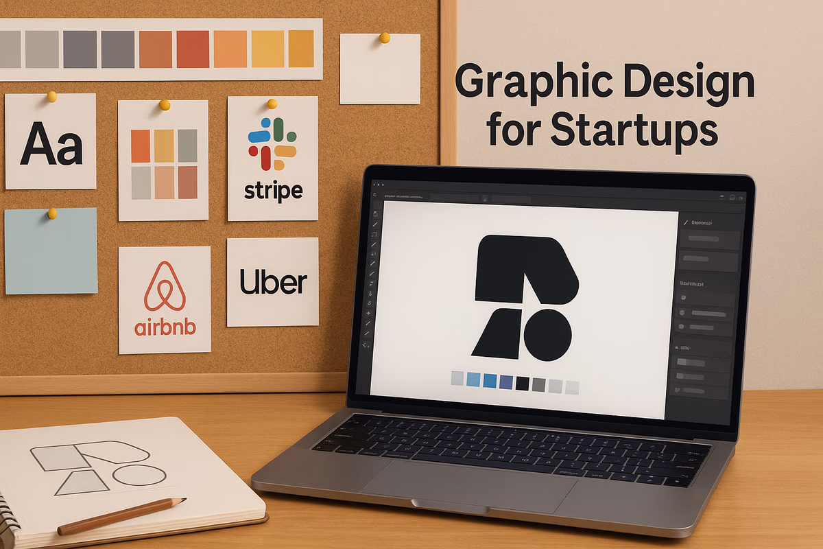 Strategic Graphic Design for Startup Brand Identity Development