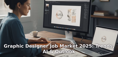 Graphic Designer Job Market 2025: Trends, AI & Outlook