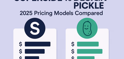 Superside vs Design Pickle: 2025 Pricing Models Compared