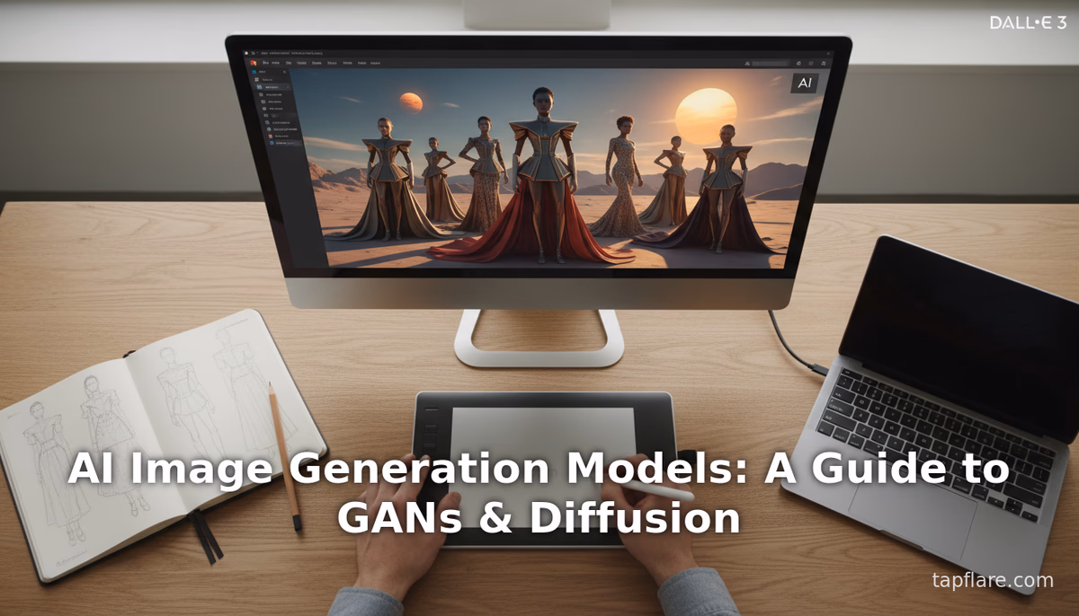 AI Image Generation Models: A Guide to GANs & Diffusion