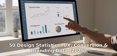 50 Design Statistics: UX, Conversion & Branding Data (2025)