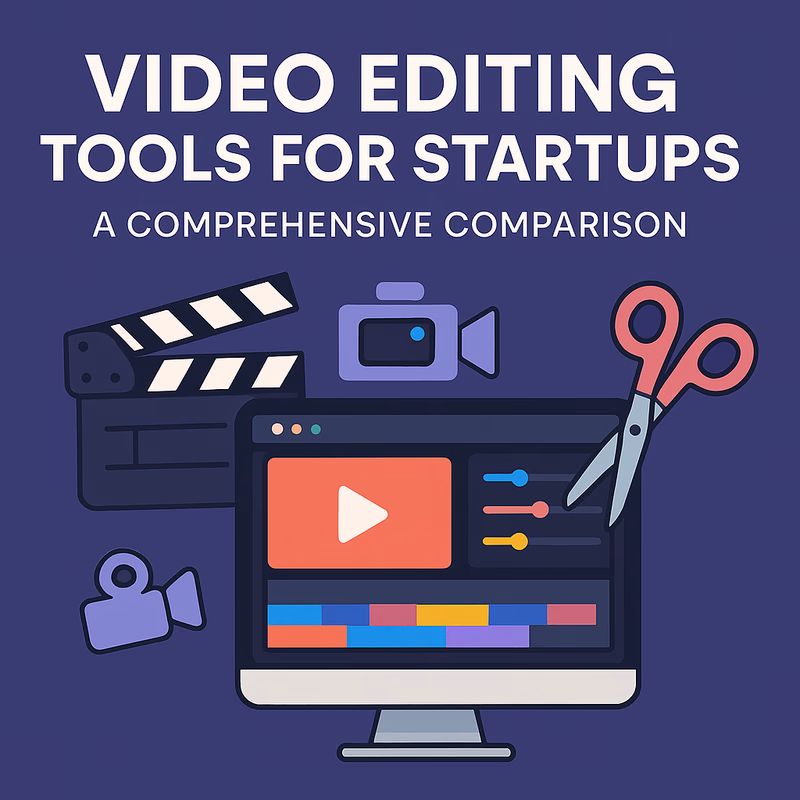 Video Editing Tools for Startups: Features & Pricing Compared
